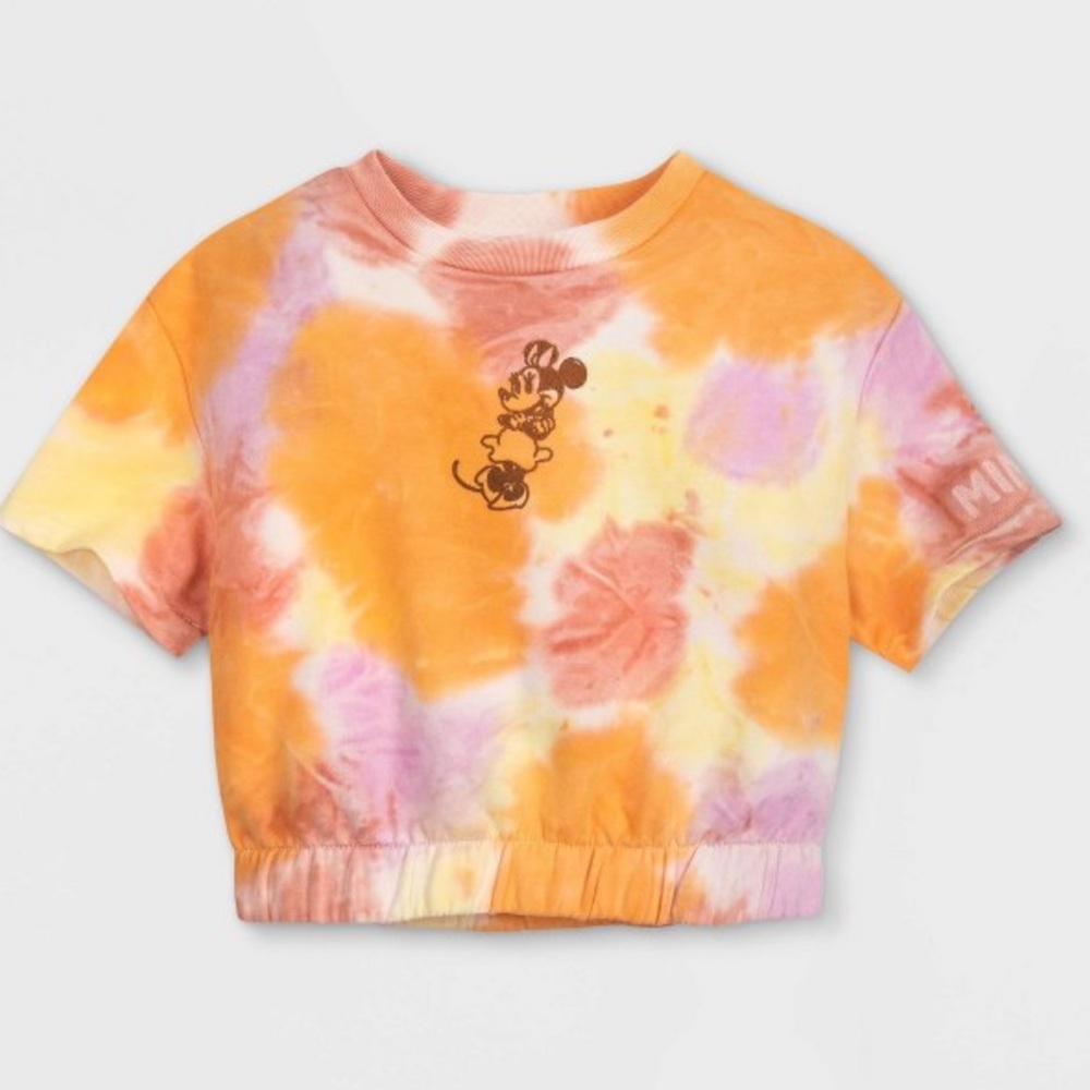 Disney Minnie Mouse Tie Dye Fleece short sleeve
